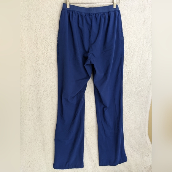 Jockey Women's Extreme Comfy Scrub Pant, Medium Tall, Royal Blue - Picture 5 of 9